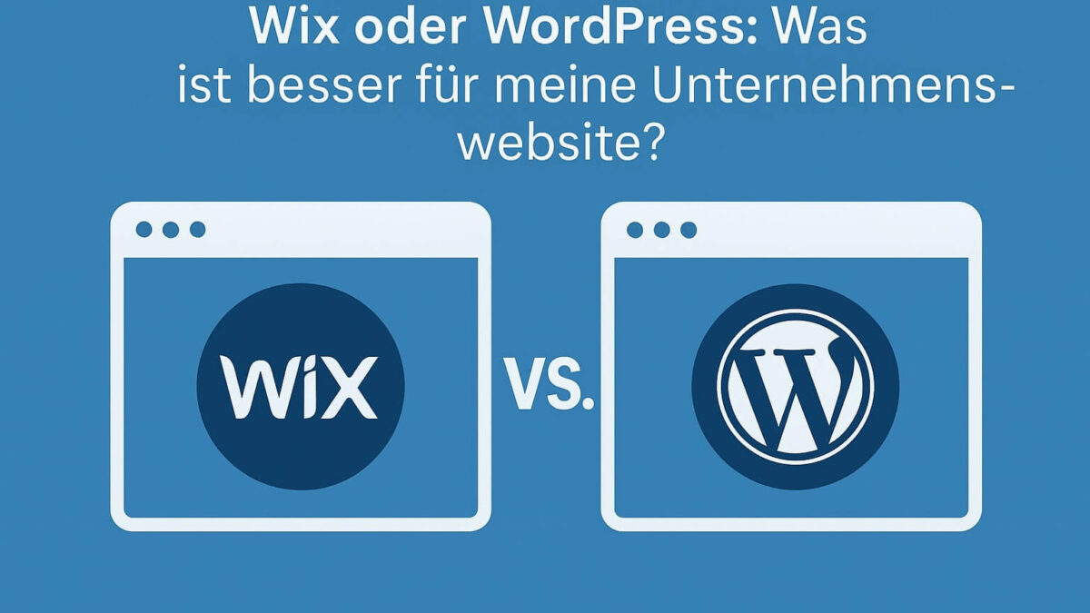 WordPress oder Wix: Was ist besser für meine Unternehmenswebseite [2023]? auswählen WordPress oder Wix: Was ist besser für meine Unternehmenswebseite