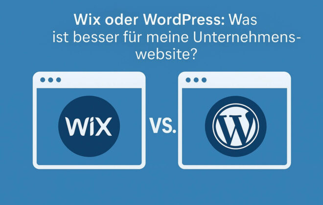 WordPress oder Wix: Was ist besser für meine Unternehmenswebseite [2023]? auswählen WordPress oder Wix: Was ist besser für meine Unternehmenswebseite