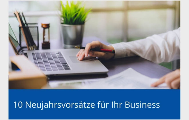 neujahrsvorsätze für ihr business