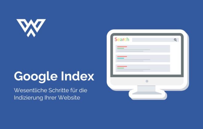 Von Google indexiert werden