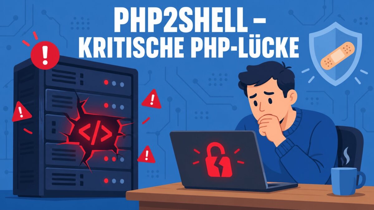 PHP2Shell: Kritische PHP-Sicherheitslücke – was Website-Betreiber jetzt tun müssen
